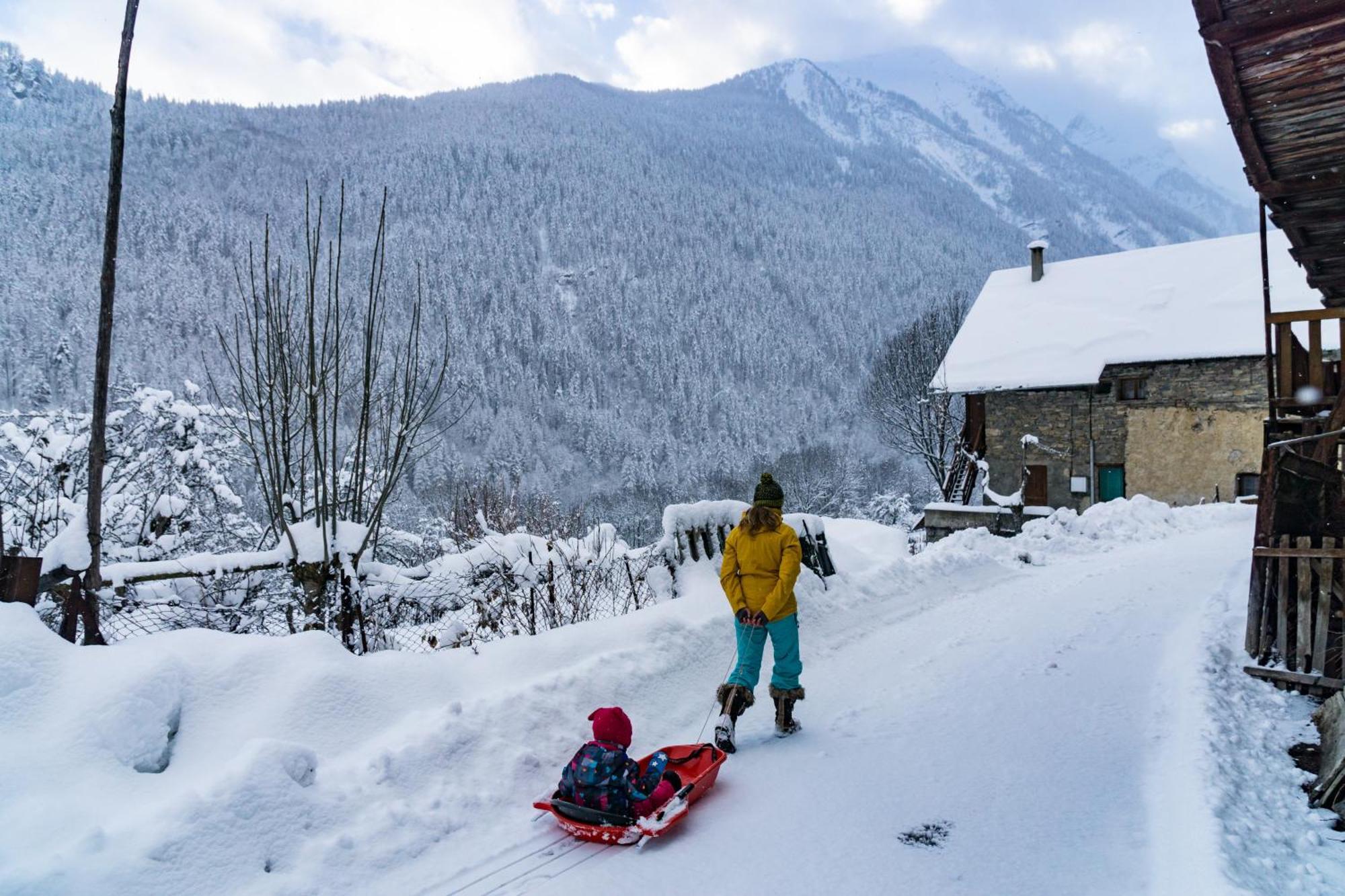 Ferienwohnung Ecrins De Cocon - Parc National Des Ecrins Pelvoux Exterior foto