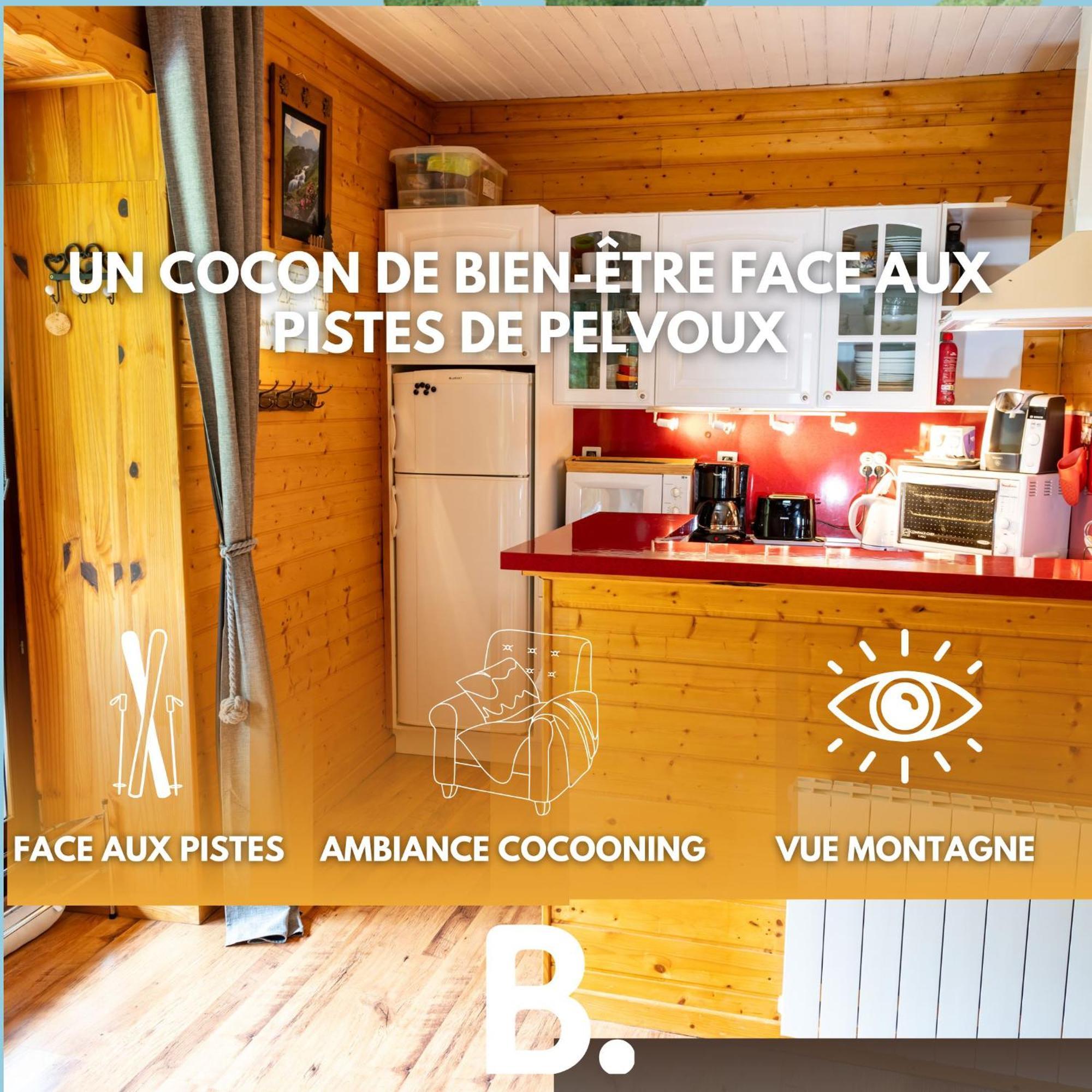 Ferienwohnung Ecrins De Cocon - Parc National Des Ecrins Pelvoux Exterior foto